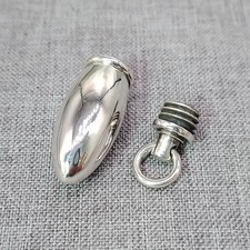 925 Sterling Silver Bullet