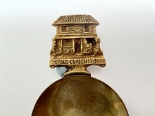 Antique Brass Souvenir Tea