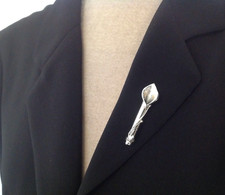 Flower Posy holder pin brooch