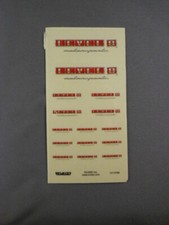 RC4WD 1/10 Scale LEVEL 8 Wheels Rims Sticker Sheet 15 SMALL Body Decals total