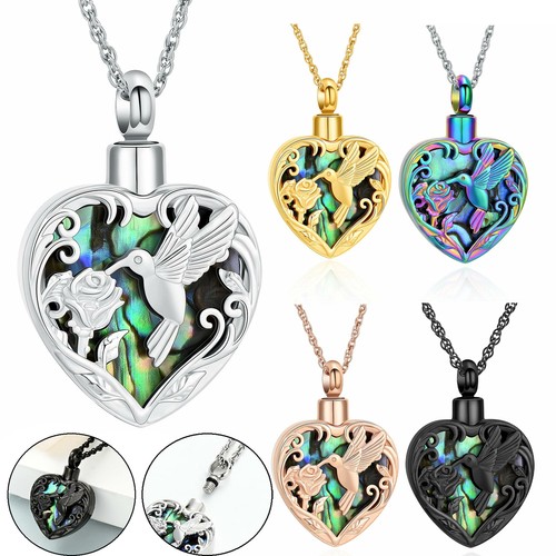 Hummingbird cremation jewelry - hummingbird,