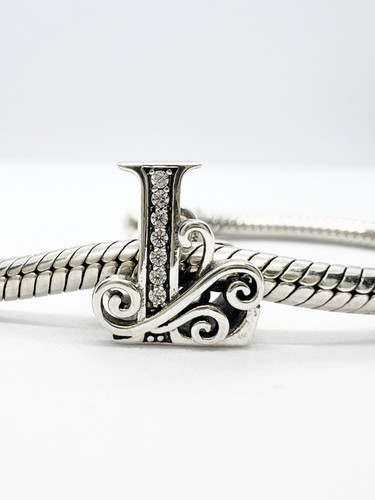 Letter charm vintage name - letter,
