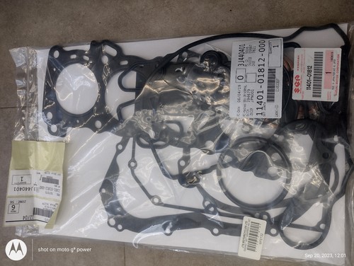 Genuine suzuki full gasket set - gasket,