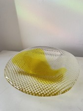 Modern Glass Ashtray Textured