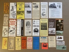 Lot of Vintage Railroad