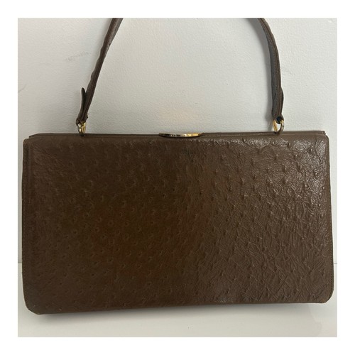 Vintage 1960s large brown - vintage,