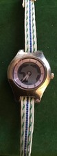 Vintage Ladies Fossil Big Tic Model No Jr-7973 Working Nice Watch Good Size