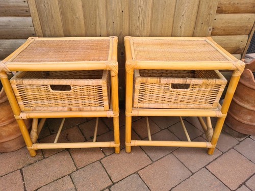 Lovely vintage pair cane - pair,