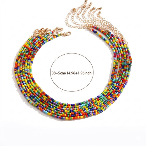 Multicoloured rainbow boho - multicoloured,
