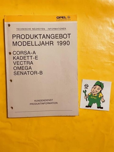 Product offer model year 1990 - offer,