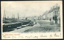 Anstruther Fife - Shore Street & Fishing Boats c1910 (R5807)