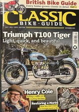 CLASSIC BIKE GUIDE MAGAZINE
