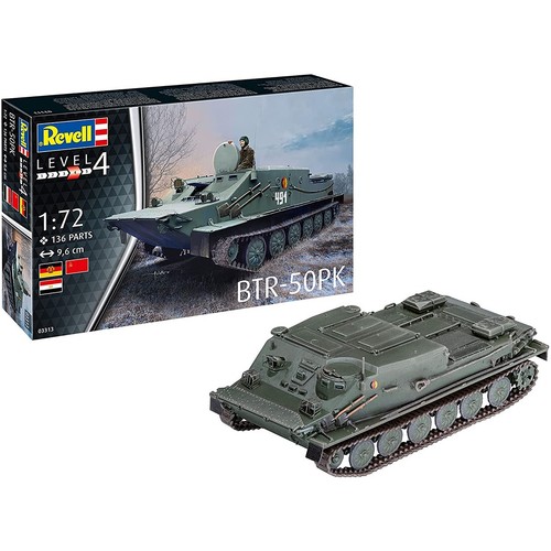 Revell btr 50pk tank - tank, model