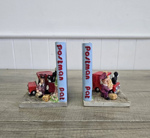 Postman pat book ends vintage - pat,