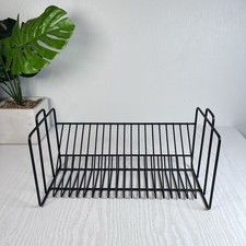 Ikea Vink Black Metal CD Rack