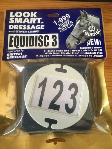 Equidisc number bridle - equidisc,