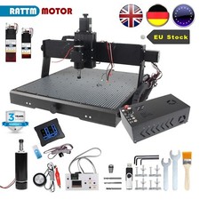 『UK』4540 PLUS 500W CNC Router Metal Milling Engraving Laser Machine Nema23 Motor