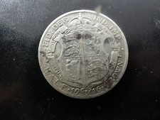 1916 Silver HALF CROWN 92%