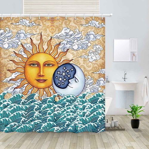 Funny tarot sun moon sea - tarot,