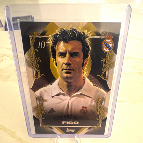 Topps liga luis figo - topps,