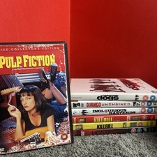Quentin Tarantino, Collection, DVD Bundle, 7 Unique Films, Pulp Fiction, Gift