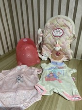 Baby Annabell 🩷 Doll Bundle; Bottle, Outfits, Carrier & Potty ~ Zapf
