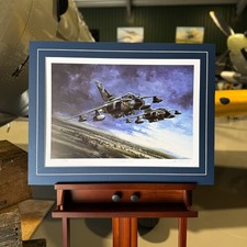 PAVEWAY TORNADOS - GR4 Tornado Matted Jet Art Print by Michael Rondot