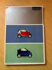 Smart ForTwo sales brochure & price list 2003 rare Coupe Cab Brabus Crossblade