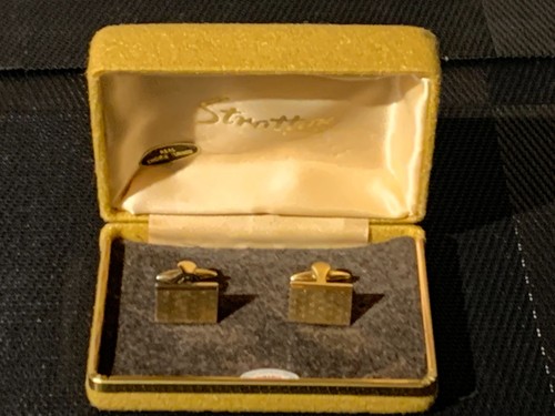Vintage stratton cufflinks - stratton,