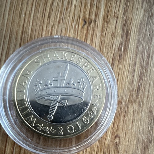 2016 two pounds coin - £2,