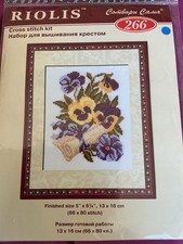 Riolis - Pansy - Counted Cross