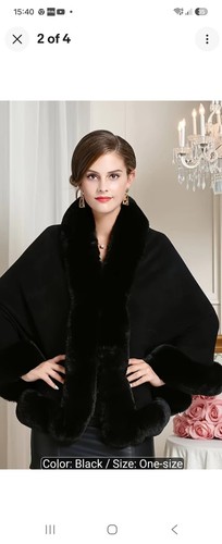 Women elegant faux - elegant, fur