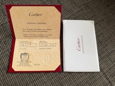 Cartier Certificate 18K Gold