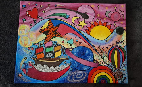 Original abstract canvas - original,