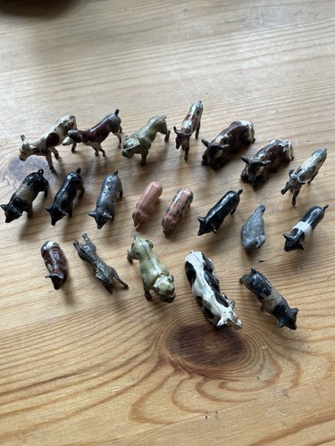 Vintage small lead farm - vintage,