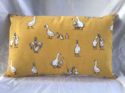 Duck bolster cushion - duck,