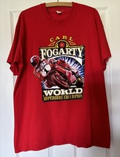 World Superbikes Vintage T-Shirt - Size XL (Pls Check Measurements) Carl Fogarty