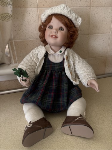 Porcelain girl doll with - girl,