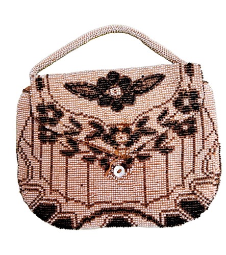 Antique art deco beaded - antique,