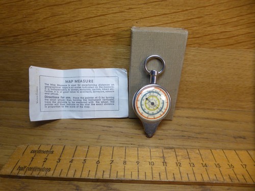 Vintage german map measurer - german,