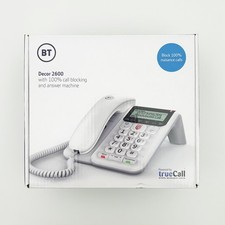 Decor 2600 white corded - bt,