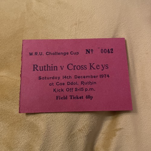 1974 ruthin rfc - 1974, keys