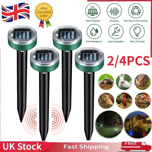 Ultrasonic solar mole rat - solar,