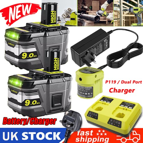 For ryobi 18v - for, li-ion