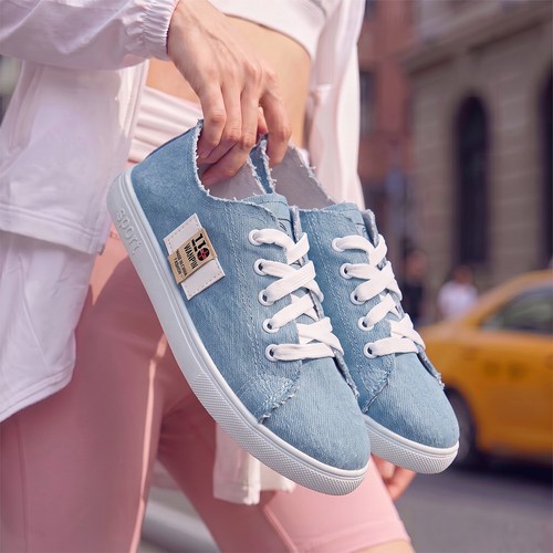 Womens ladies trainers lace - trainers, up