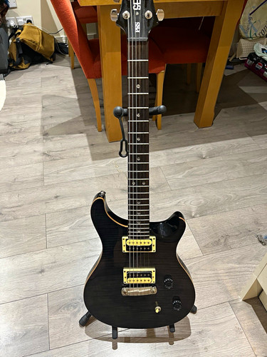 Prs custom grey black - se,