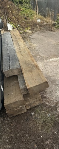 Wooden sleepers railway - wooden,