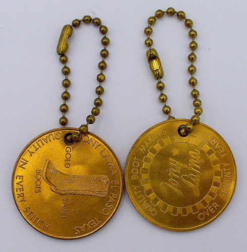 Lot vintage tony lama - lot, coin