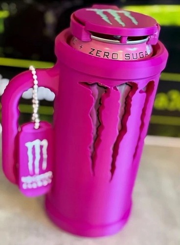 Monster energy pink logo - monster,