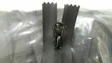 Strong Black Waterproof Zips Close End 8 / 10 inch Matt Finish with YKK Sliders